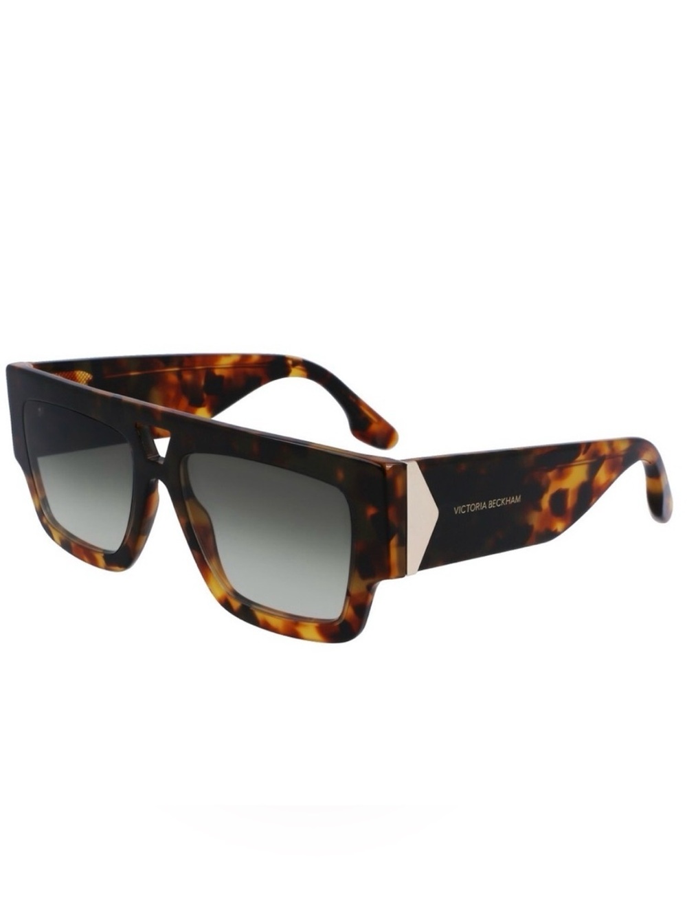 Victoria Beckham VB651S 232 Oversized Tortoiseshell Sunglasses NWT SIZE:55-17-14